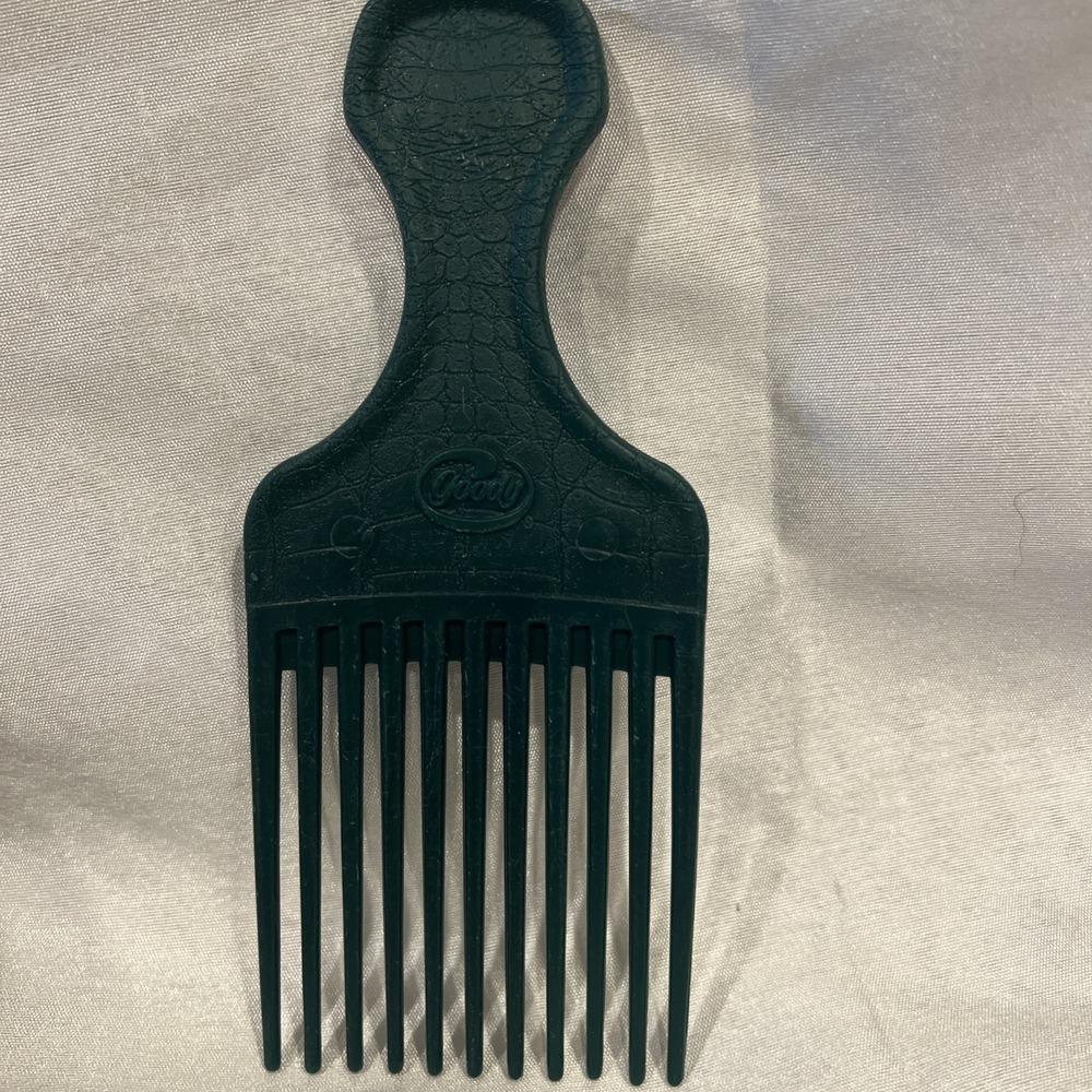 Vtg Goody Hair Lift Volume Picks Comb USA Hunter Green Y2K USA
